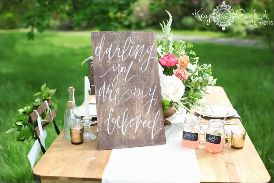 wedding sign, darling you are my beloved